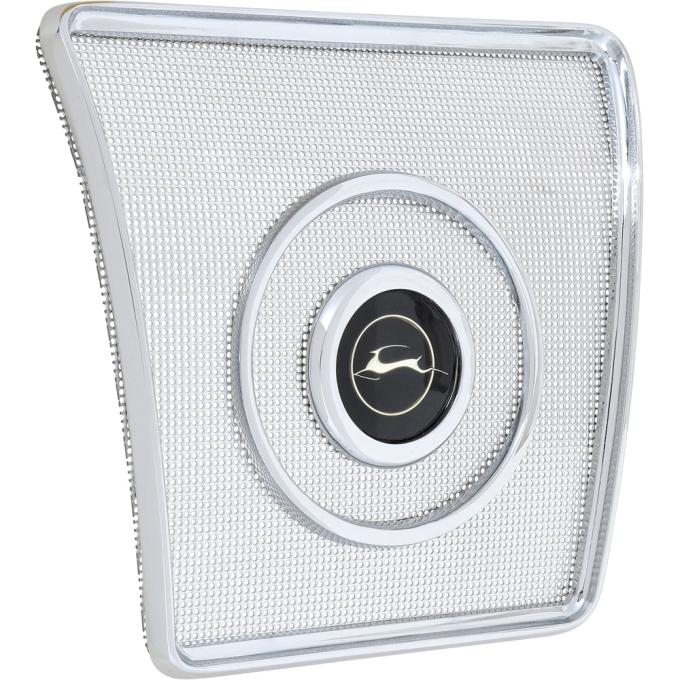 OER 1962-64 Impala, Rear Seat Speaker Grill, 2 Door Hardtop, Convertible, GM Licensed 4839267