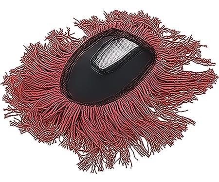 Car Duster Replacement Mop Head, Without Handle, For 62443 Mini Car Duster