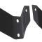 1953-56 Ford F100, F250, F350 Pickup, Front Bumper To Arm Bracket Set, Black EDP Coated