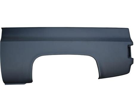 1973-75 Blazer, Jimmy, Rear Bedside Panel, without Fuel Filler Hole, LH, Driver Side