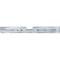 1981-88 Chevrolet Pickup Truck, Rear Tailgate Band Molding, Brushed Aluminum, with Emblem