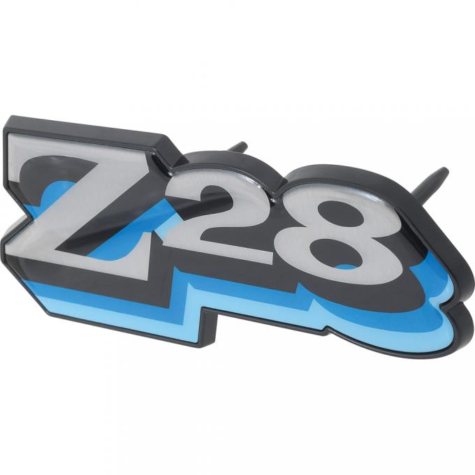 OER 1978 Camaro "Z28" Blue Grill Emblem 475530