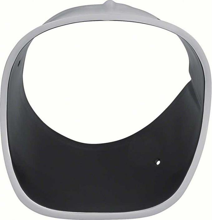 OER 1974-77 Camaro Z28 Headlamp Bezel with Black Finish - LH 333796