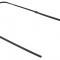 1968-70 Dodge Charger (Except Daytona or 500), Interior Rear Window Trim, 4 Piece Set
