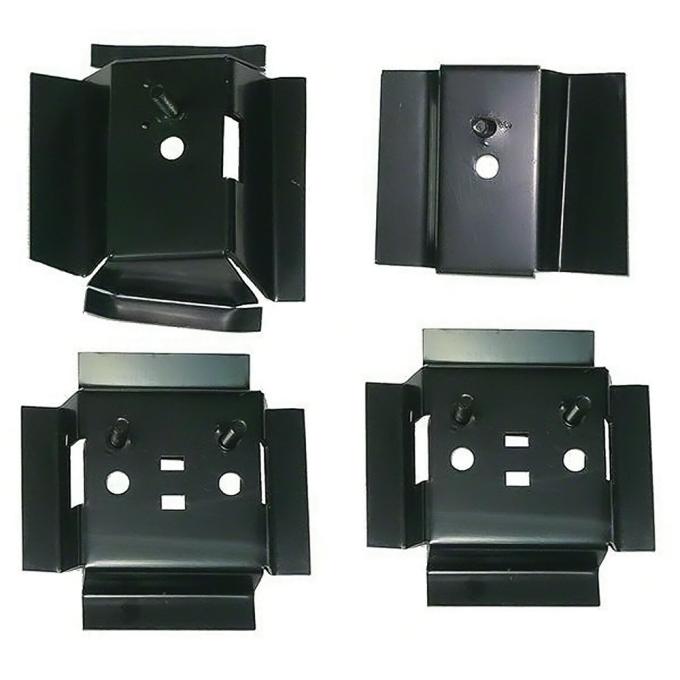 OER 1978-88 Buick Regal, Inner Bucket and 45/55 Split Bench Seat Mounts, 4 Piece Set GN110240