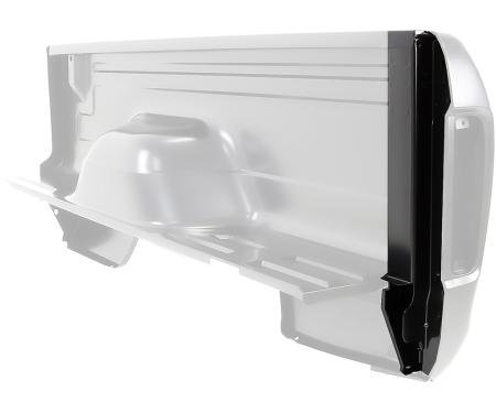 1973-79 Ford F100, F150, F250, F350, Tailgate Striker Post Outer Skin, RH, Passenger Side