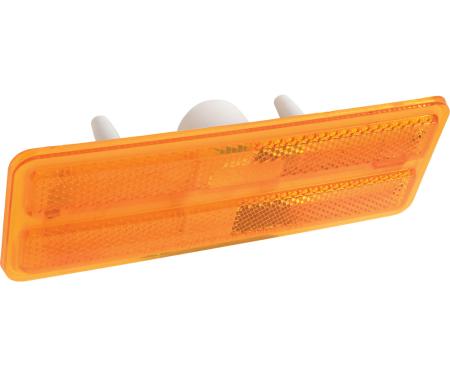 OER 1978-81 Camaro, Front Side Marker Lamp, Amber Lens, Each 913180
