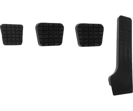 OER 1969-70 Chevy, GMC Pickup, Blazer, Jimmy, Suburban, Pedal Pad Kit, with Manual Trans, 4 Piece Set *TPK9283