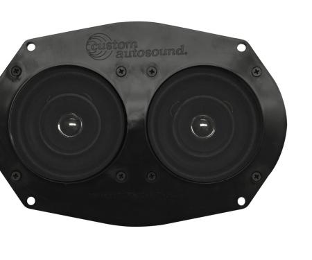 Custom Autosound 1970-1977 Chevrolet El Camino Dual Speakers