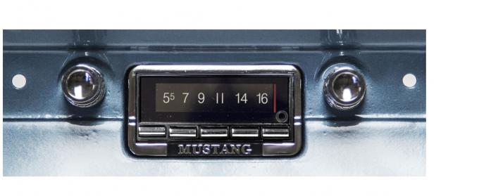 Custom Autosound 1964-1966 Ford Mustang USA-740 Radio