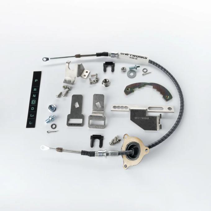 Shiftworks 1966-67 Chevelle Factory Shifter Conversion Kit - TH700-R4 / TH200-4R / 4L60E / 4L70E / Base Kit SC2042-C