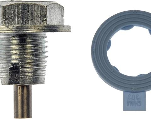 Corvette Oil Pan Drain Plug, Magnetic, 1/2" x 20, 1953-1996 Early