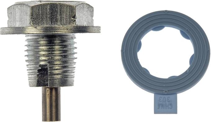 Corvette Oil Pan Drain Plug, Magnetic, 1/2" x 20, 1953-1996 Early