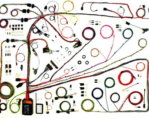 American Autowire Classic Update Kit - 1962-65 Ford Fairlane & 1962-63 Mercury Meteor 510553