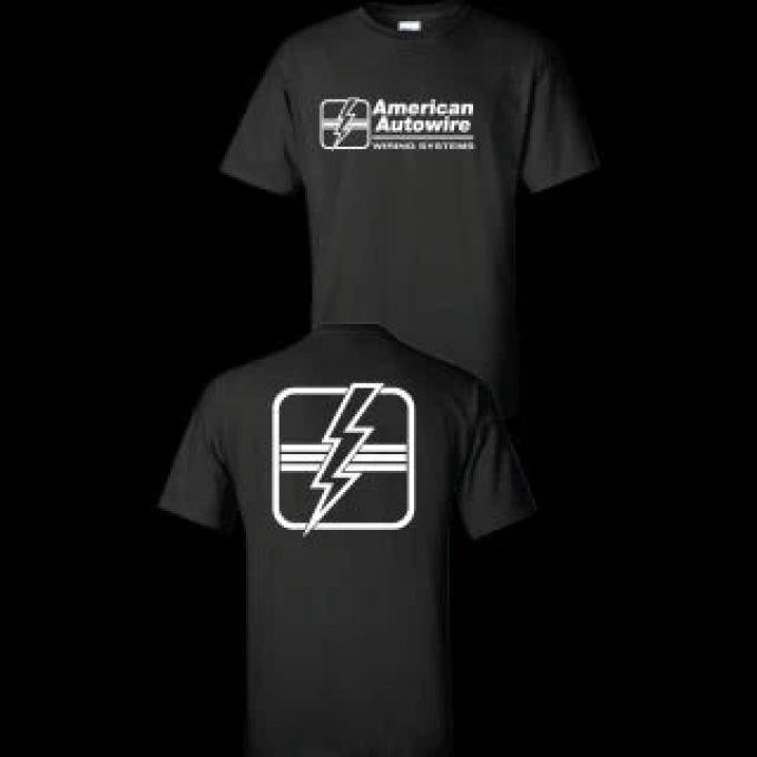 American Autowire AAW Black Tee- 3 X Large 510436