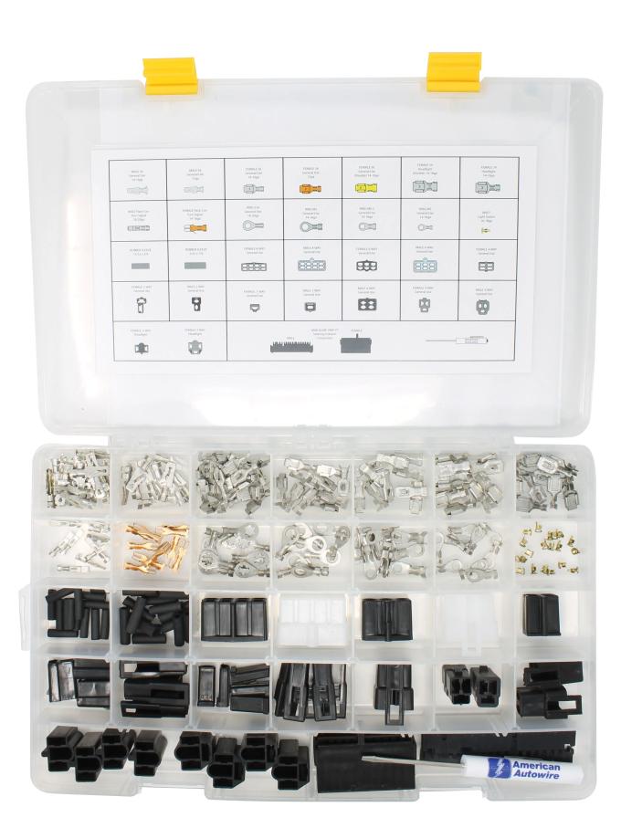 American Autowire Professional Grade Terminal and Connector Kit 510643