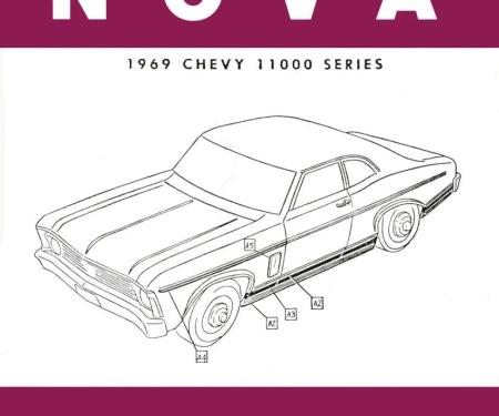 American Autowire Factory Assembly Manual - 1969 Nova 36310