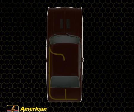 American Autowire 1968 Chevrolet El Camino Rear Body Light Harness CH89871