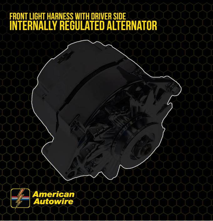 American Autowire 1965 Chevrolet Chevy II Front Light Harness - Altdi No NV58808DI