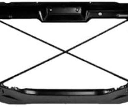 OER Radiator Support Fender Gusset Set For 1967-1969 Pontiac Firebird - Steel, Black