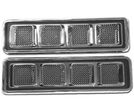 1968-1969 Chevrolet Camaro Super Sport Hood Louvers