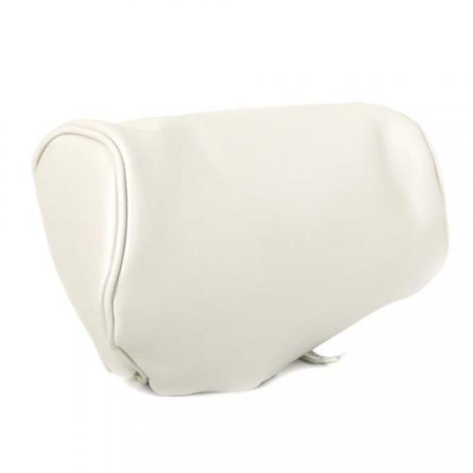 TMI 1982-1993 Ford Mustang Headrest Covers (Small),Fox Body Mustang Cpe/Cnvt/Htchbk White 43-7303-965