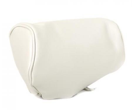 TMI 1982-1993 Ford Mustang Headrest Covers (Small),Fox Body Mustang Cpe/Cnvt/Htchbk White 43-7303-965
