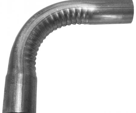 Nickson 90 Degree Exhaust Elbow: 2" Inside Diameter, 2" Outside Diameter, 4" Length to Elbow