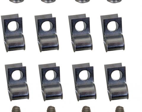 Right Stuff 1967-1969 Camaro Disc Conversion Brake Line Retaining Clamp Set FCS67DC