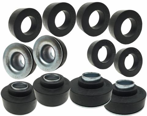 Camaro Subframe & Radiator Support Mounting Bushing Set, 1967-1972