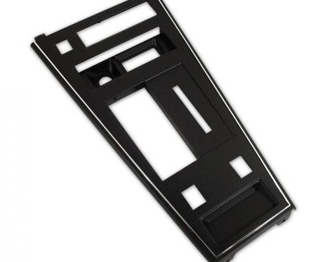 Corvette Shifter Console Trim Plate, With Power Windows & Rear Defroster, 1977-1980 Early