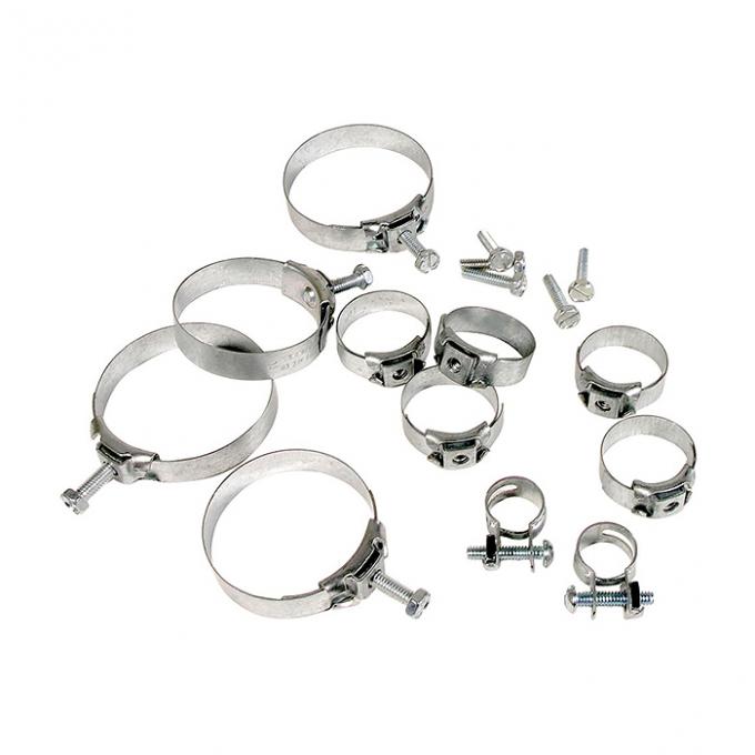 Corvette Heater Hose Clamp Kit, 350 without Air, 1969-1970