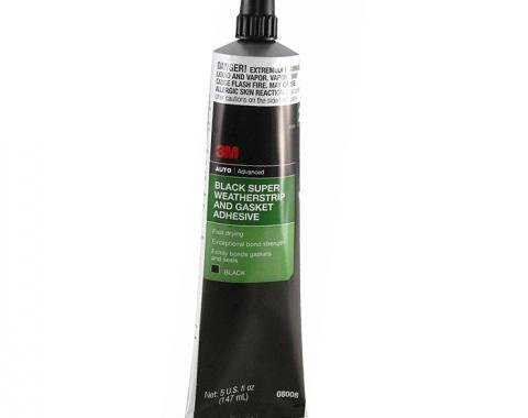 3M Weatherstrip Adhesive, Black