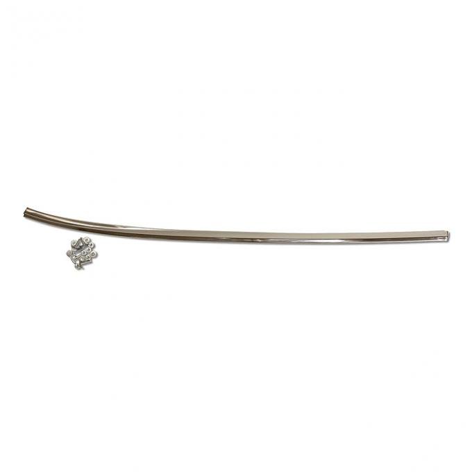 Corvette Outer Door Molding, Lower, Right, 1956-1961