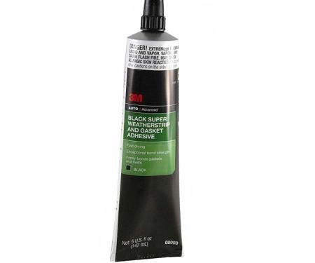 3M Weatherstrip Adhesive, Black