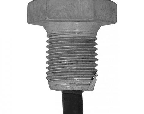 Corvette Oil Pan Drain Plug, Magnetic, 1/2" x 20, 1953-1996 Early