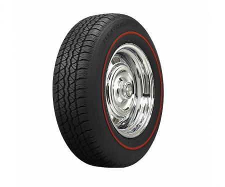 Corvette Tire, 205/75R15, Radial, Red Line, 1967