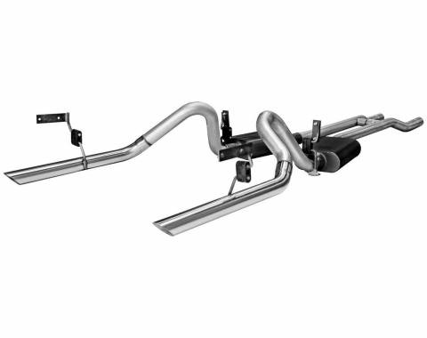 Flowmaster 1964-1966 Ford Mustang American Thunder Crossmember-Back Exhaust System 17273