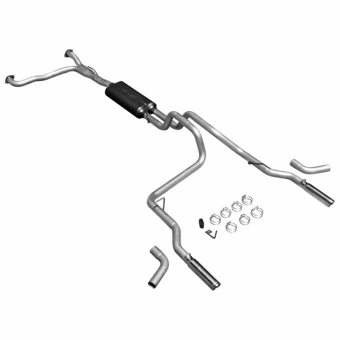 Flowmaster 2004-2015 Nissan TITAN American Thunder Cat-Back Exhaust System 17406