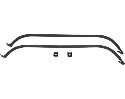 Chevy Gas Tank Mounting Straps, 1955-1957