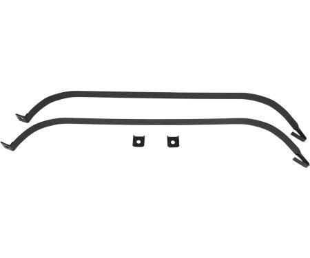 Chevy Gas Tank Mounting Straps, 1955-1957